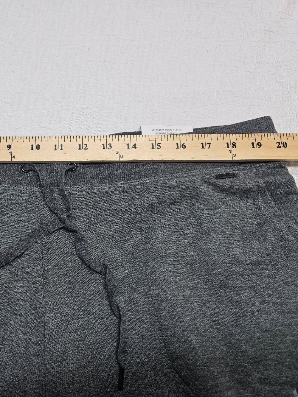 Eddie Bauer Men's Fleece Lounge Joggers Heather Smoke Size XXL - Picture 3 of 4